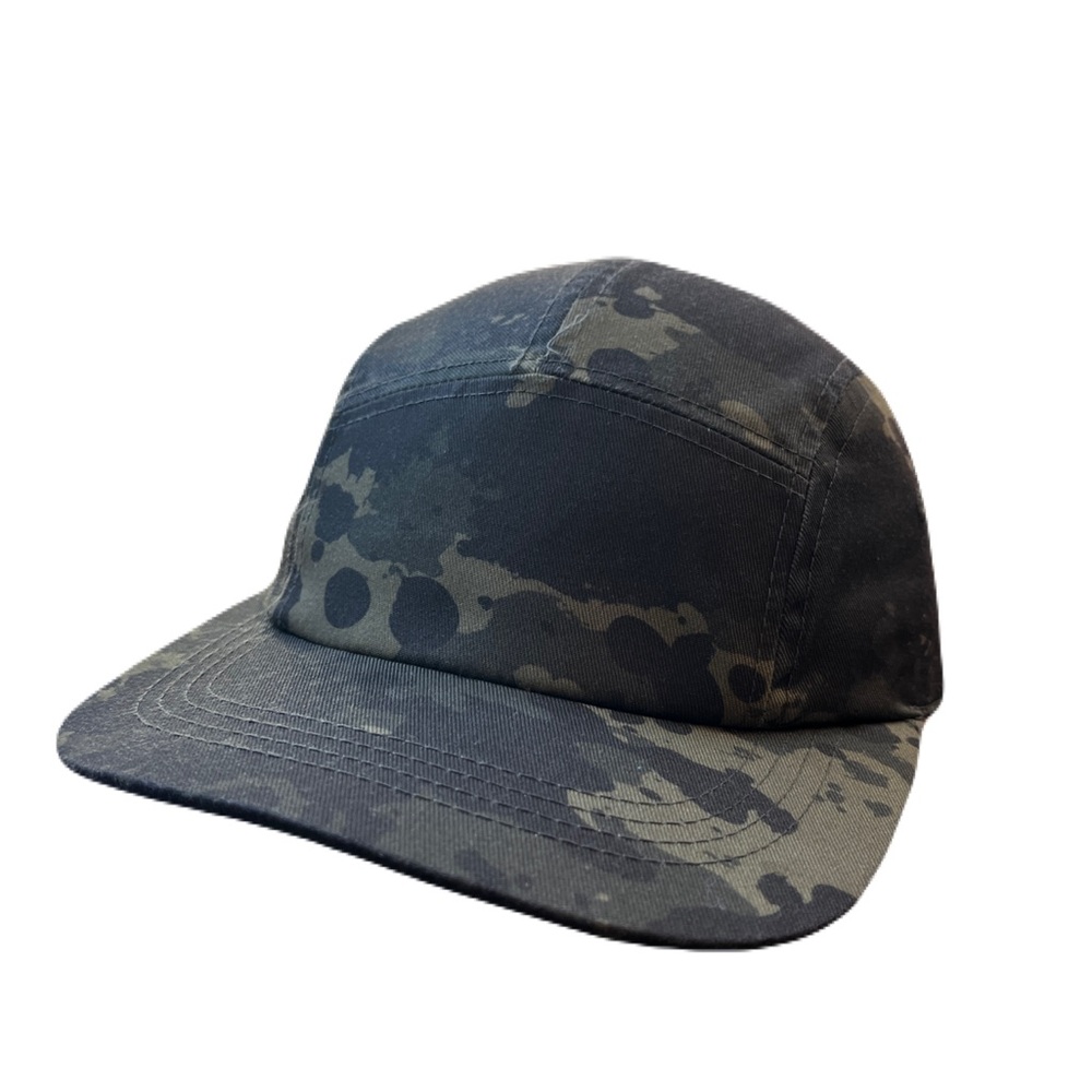 Camo five panel hat